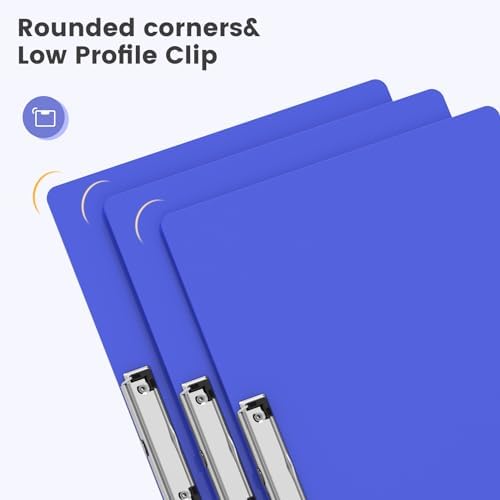 Extra Large 11x17 Clipboards, Plastic Blues Drawing Boards, Horizontal Clip Board, Landscape Layout. Suitable for Watercolor, Sketching, Painting. Art & Drafting Supply