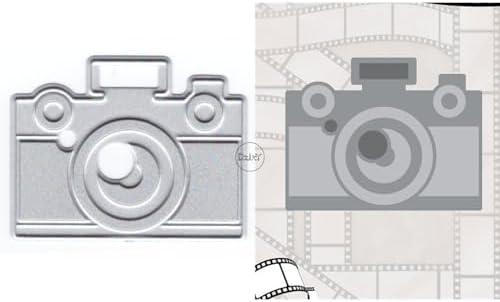Camera Round Metal Cutting Dies for Card Making