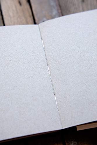 Strathmore 469-108 Hardbound Art Journal, 128 Pages, 8.5 by 11", Toned Gray
