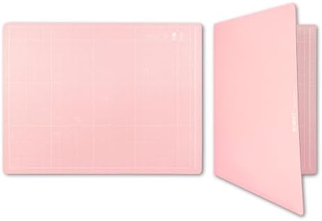 iMAT Flip Cutting Mat Note A2, Foldable, Double-Sided, Rose Pink