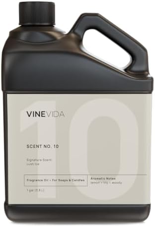 VINEVIDA [128oz] Lush Ice Fragrance Oil for Candle Making and Soap Making - Premium Candle Scents for Soy Candles