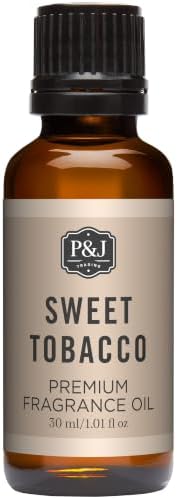 P&J Trading - Sweet Tobacco Scented Oil 30ml - Fragrance Oil for Candle Making, Soap Making, Diffuser Oil