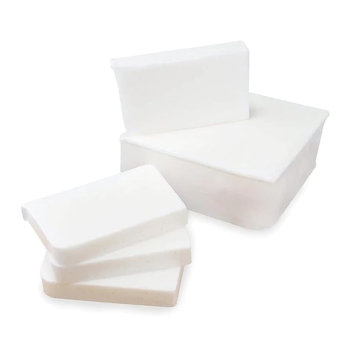 Primal Elements Goat Milk Soap Base - Moisturizing Melt and Pour Glycerin Soap Base for Crafting and Soap Making, Easy to Cut - 10 Pound
