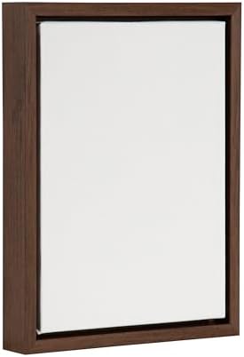 Kate and Laurel Sylvie Blank Framed Canvas Wall Art; 10x13 Brown; Modern Empty Canvas for Paint-Your-Own Art; Ready to Paint Premium Canvas Already Framed