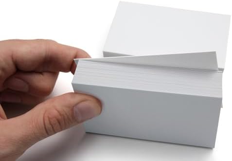 100 Sheets Cardstock 2.5x3.5 Thick Paper 130lb/350gsm