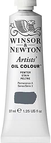 Winsor & Newton Artists' Oil Paint, 37ml Tube, Pewter