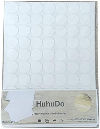 Clear Sticky Tack Adhesive Poster Tacky Putty Removable Round Putty Double-Sided Round No Traces Adhesive Sticke for Festival Decoration (350)