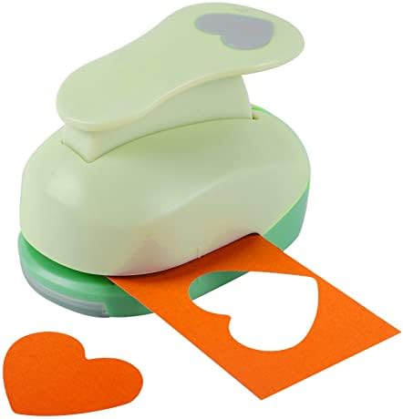 UCEC 2 Inch Heart Hole Punch, Heart Punches for Paper Crafts, Scrapbooking