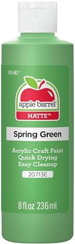 Apple Barrel, Acrylic Paint, 8 fl oz, Spring Green, (Pack of 1)