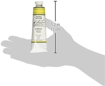 M. Graham 2-Ounce Tube Acrylic Paint, Hansa Yellow