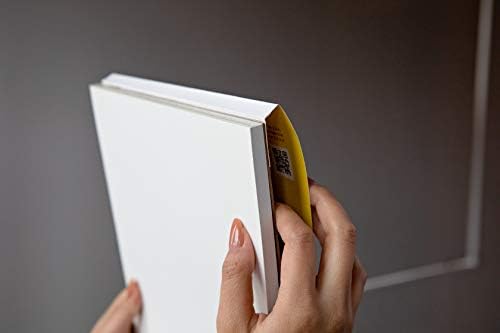 Strathmore 300 Series Glue Bound Canvas Paper Pad, 115 lb. Canvas Texture, 9 X 12 inches, White, 10 Sheets (310-9)