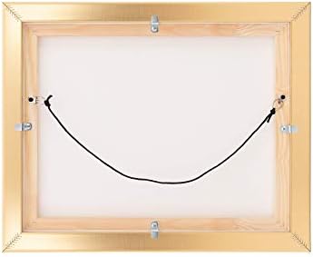 Pixy Canvas Floater Frame for Canvas Paintings, Wood Panels, Canvas Panels & Stretched Canvas Boards. Floating Frame fits 5/8", 3/4" & max 7/8" Deep Artwork (8 x 10 inch)