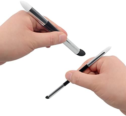 Detail Blending Sponge Pen Washable Dual Tip Sketching Wipe Pen Artist Blending Brush Drawing Sketch Drawing Art Blenders Tool for Artist Student Charcoal Powder Drawing Correcting Smudge Smear