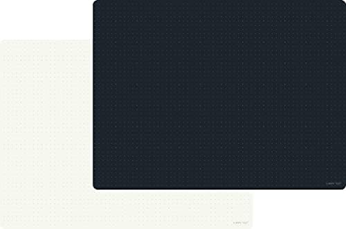 LION Foldable, Portable & Reversible Self-Healing Cutting Mat, 18" x 24", with 1cm Dot Grid, PVC Free, Dark Gray Front & Off-White Back, 1 ea. (FCM-60)