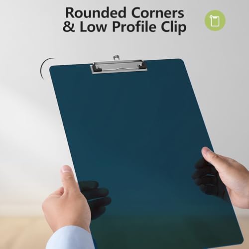 Extra Large Clipboard, 11 x 17 Teal Plastic Drawing Board
