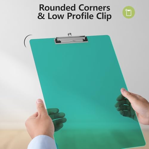 Extra Large Clipboard, 11 x 17 Green Plastic Drawing Board