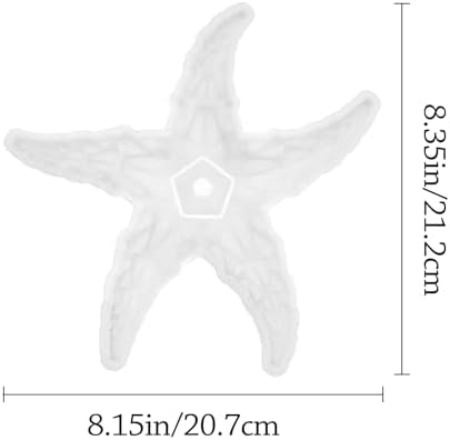 3D Starfish Silicone Mold for Epoxy/UV Resin Casting DIY Craft Art Decors