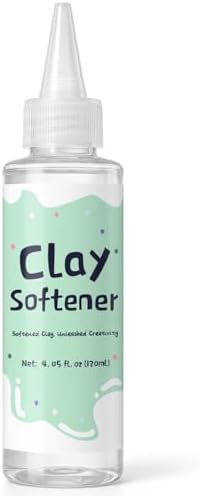 1DFAUL 120ml Polymer Clay Softener, Restore Clay Flexibility | Increase Ductility & Strong Adhesion, for Ceramic Artists, Crafts, and DIY Projects