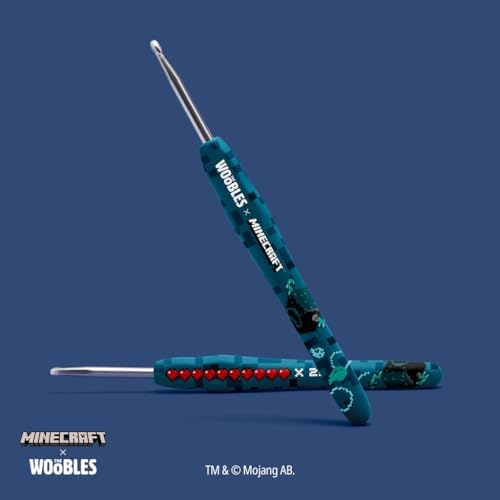The Woobles Minecraft Crochet Kit for Beginners (Warden)