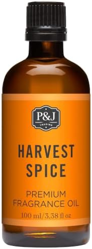 P&J Trading Fragrance Oil | Harvest Spice Oil 100ml - Candle Scents for Candle Making, Freshie Scents, Soap Making Supplies, Diffuser Oil Scents
