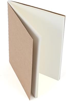 Wanderings Blank Passport Size Travelers Notebook Inserts | 3.5" x 5" (9 x 12.7cm) | 80 GSM Paper | 3 Hand-sewn Booklets / 180 Pages |Travelers Notebook Refills for Journals, Diaries, Planners