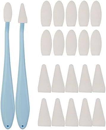 2 Sets 20pcs Sketching and Drawing Tools, Paper Art Blender Mixing Stump Sketch Trimmer Erase Sponge Plastic Sketch Pens for Student Artists Charcoal Sketch Drawing Tools (Blue)