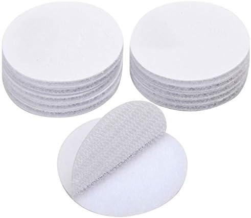 BRAVESHINE Hook and Loop Fasteners - 12 Sets Strong Adhesive Mounting Tape