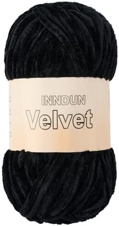 Soft Velvet Chenille Yarn for Crocheting, Super Bulky Yarn for Blankets