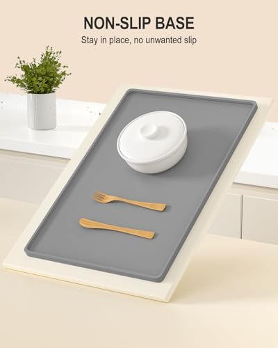 Silicone Art Mat for Crafts, 16" x 24" Waterproof Non-Slip Painting Mat
