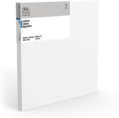 Winsor & Newton Classic Cotton Canvas, 20" x 20" Deep Edge