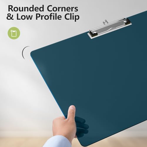 Extra Large Clipboard, 11 x 17 Teal Plastic Drawing Board