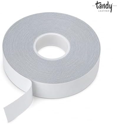 Tandy Leather Tanner's Bond Double-Sided Tape, Mess Free, 10 mm x 20 m