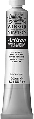 Winsor & Newton Artisan Water Mixable Oil Paint, 200ml, Titanium White