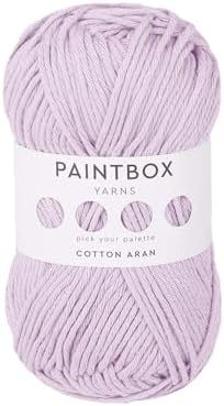Paintbox Yarns 100% Cotton Aran Yarn 1.76oz / 50g, 93yds / 85m