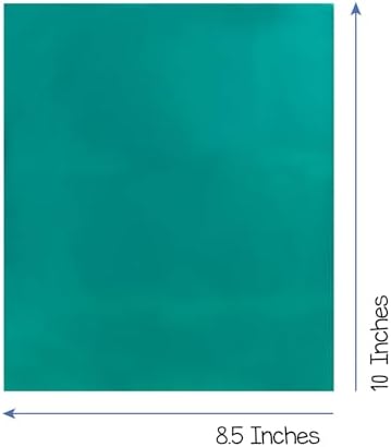 Hygloss Metallic Foil Paper - 50 Sheets 10 Assorted Metallic Foil Paper - 8.5x10 Inches - Ideal Foil Papers for Crafts - Shiny Craft Sheets