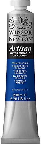 Winsor & Newton Artisan Water Mixable Oil Paint, 200ml, Cobalt Blue Hue