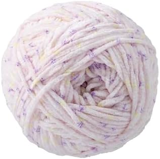 Loops & Threads Skinny Chenille Multi Yarn - Yarn for Knitting, Crochet, Weaving, and Arts & Crafts - Jellyfish Multi, Polyester, 7.7 oz