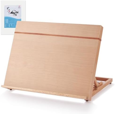 Wooden Table Top Easels for Painting A3 18.5"x14.2" Tabletop Easel