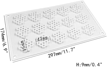 Honeycomb Mold Honeycomb Silicone Mold for Cake Cupcake