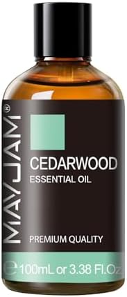 MAYJAM Cedarwood Essential Oil for Diffuser Soap Candle Making, 3.38FL.OZ