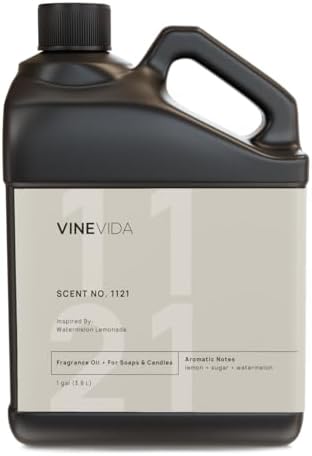 VINEVIDA 128oz Watermelon Lemonade Fragrance Oil for Candle & Soap Making - Natural Scents Made in USA