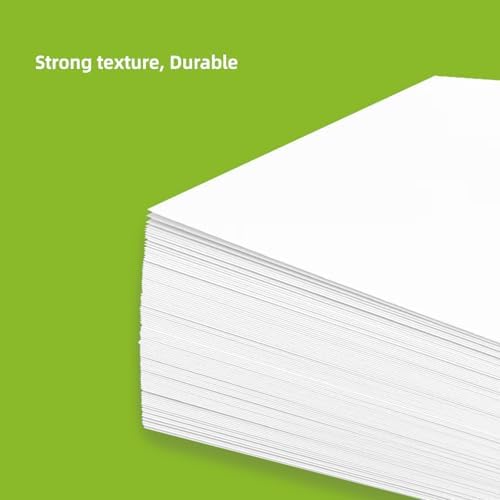 100 Sheets White Card stock Thick Paper 130lb/ 350gsm