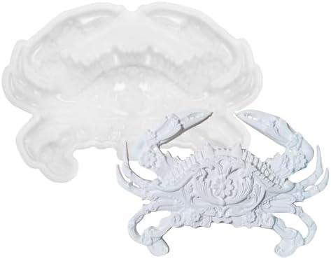 3D Crabs Silicone Mold for Epoxy/UV Resin Casting DIY Craft Art Decors
