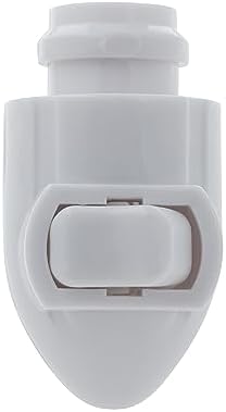 Creative Hobbies Plug In Night Light Module, White Plastic, Great for Making Your Own Decorative Night Lights, Pack of 10