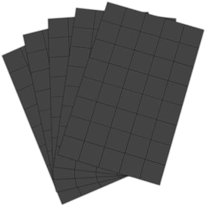 Mr. Pen- Self Adhesive Magnet Square, 200 pcs, Flexible and Extra Thin