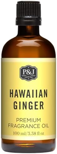 P&J Trading - Hawaiian Ginger Scented Oil 100ml - Fragrance Oil for Candle Making, Soap Making, Diffuser Oil