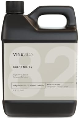 VINEVIDA [32oz] Scent No.82 Fragrance Oil for Candle Making and Soap Making - Premium Candle Scents for Soy Candles