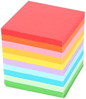 520 Sheets Small Origami Paper, 5 x 5cm Double Sided Color Origami Paper Cranes, 10 Colors Folding Paper Pastel for Beginners or Craft Enthusiasts to Fold Roses, Flowers