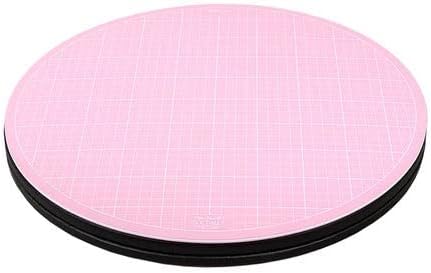 Sue Daley Designs Pink 10" Rotating Cutting Mat EPP English Paper Piecing Patchwork Sewing Quilting self Healing