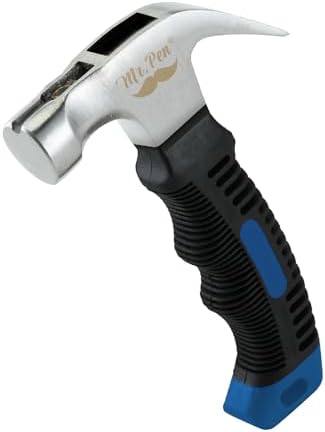 Mr. Pen- Claw Hammer, 8oz, Blue, Magnetic